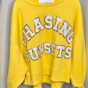 Judith March Chasing Sunsets Sweatshirt Size S